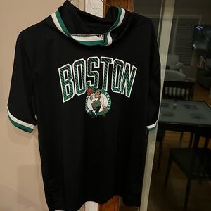 Celtics hooded shirt